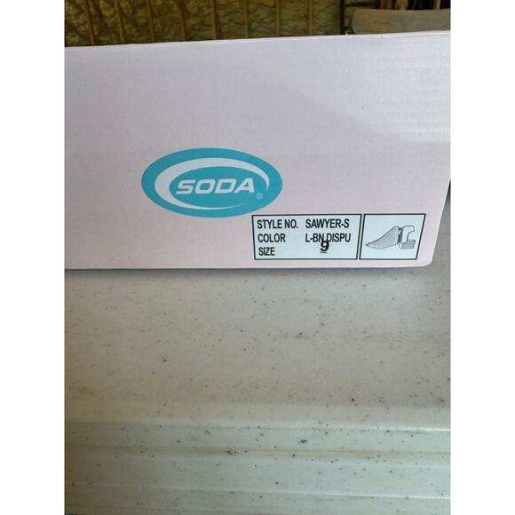 Soda block heel slingback size‎ 9 - Picture 6 of 6